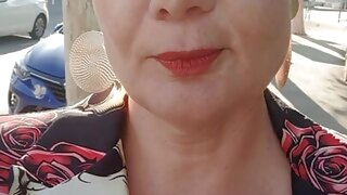 amateur I come back from a party and come across a fan who loves milfs I suck him outside and he fucks my ass and cums my face anal blowjob